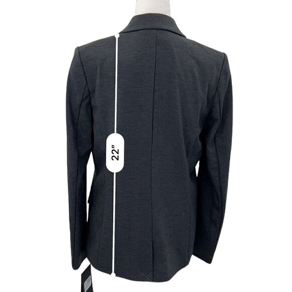 Stormtech Performance Blazer Size Med Graphite Gray Pockets Lined Women - Picture 9 of 16